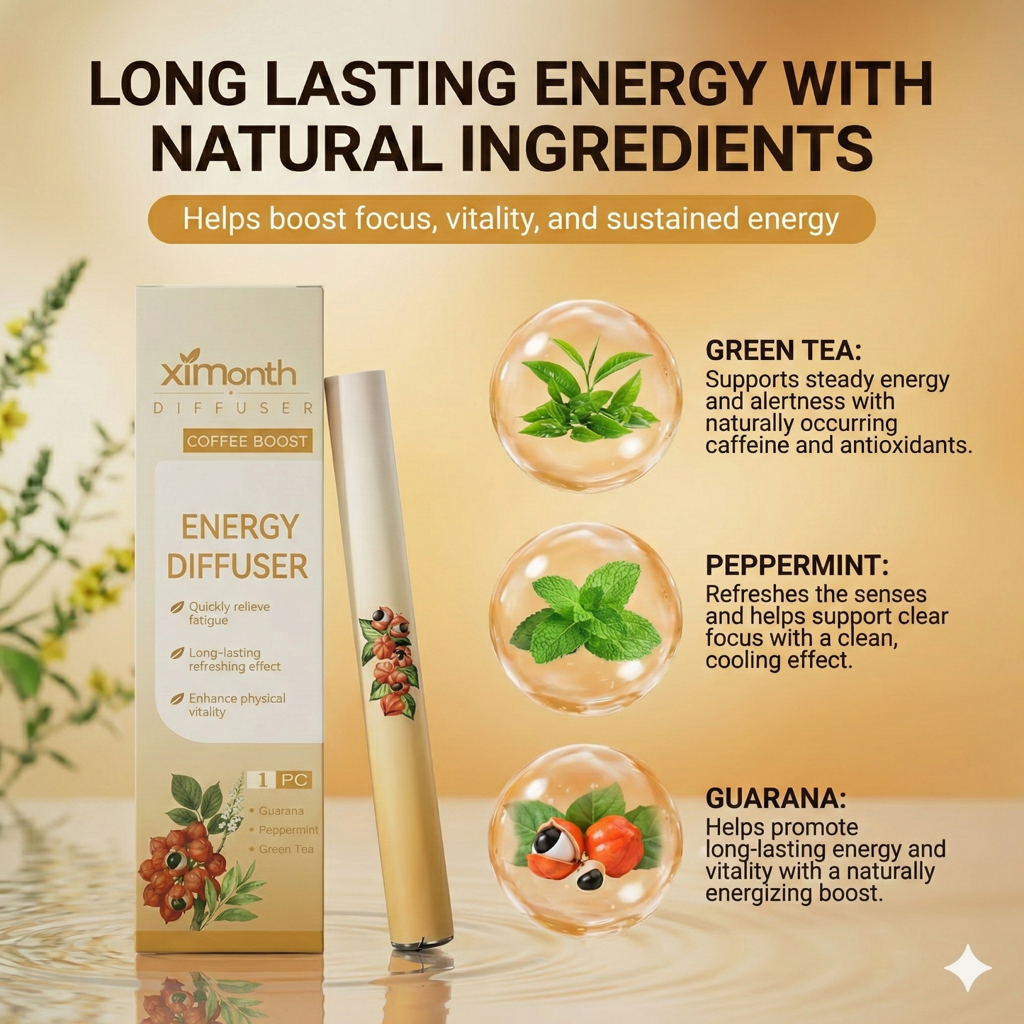 XiMonth Purifying Herbal Care Stick - 600 Puffs