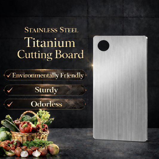 Steeluxe™ Stainless Steel Cutting Board