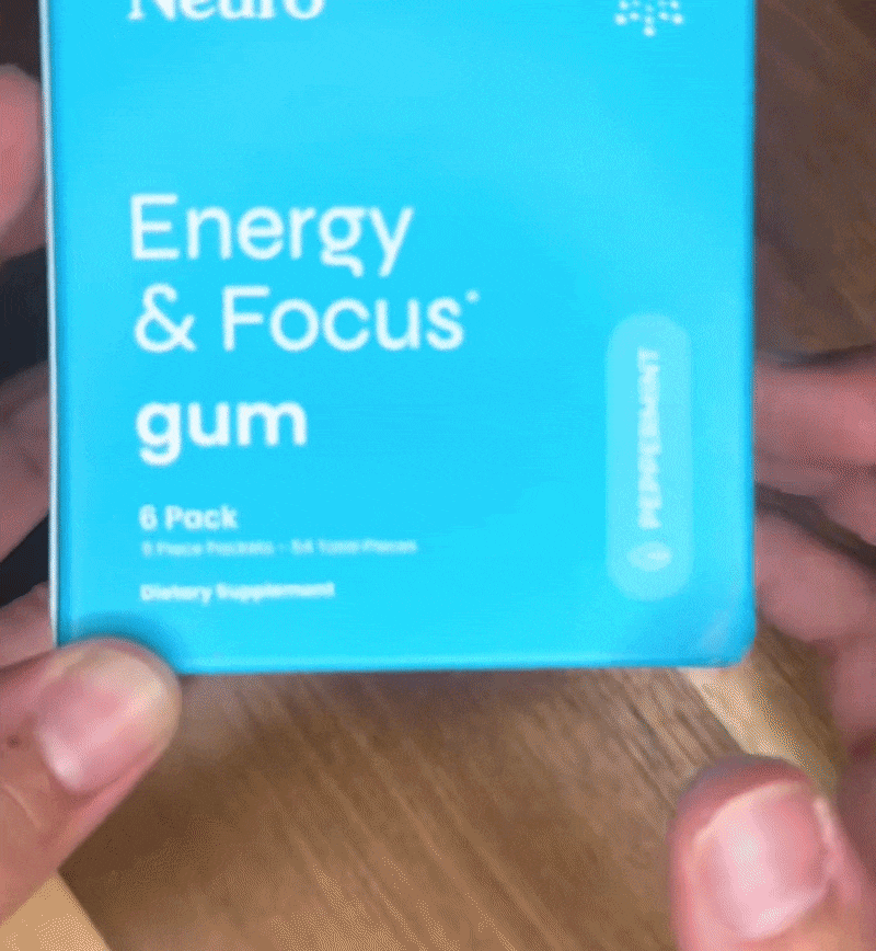 Energy & Focus Gum
